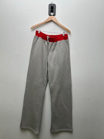 New GV Gallery CEO Red Waist Grey Sweats sz.XS