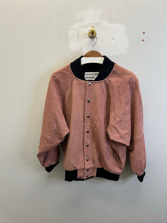 ERD Pink Noise Bleed Button Up Jacket Size XL