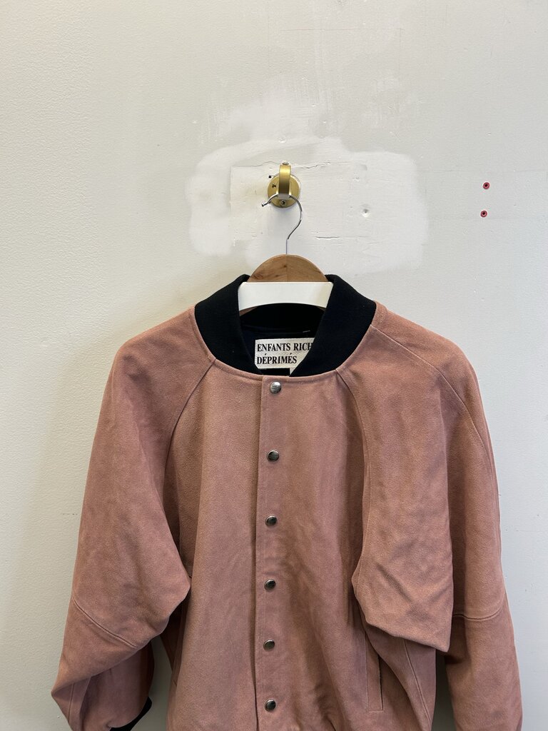 ERD Pink Noise Bleed Button Up Jacket Size XL