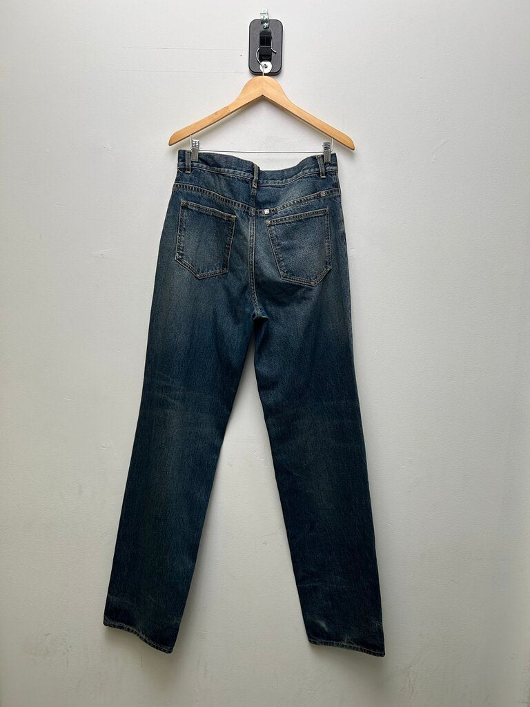 Preowned Givenchy Midwash Blue Denim size 32