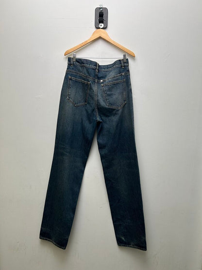 Preowned Givenchy Midwash Blue Denim size 32