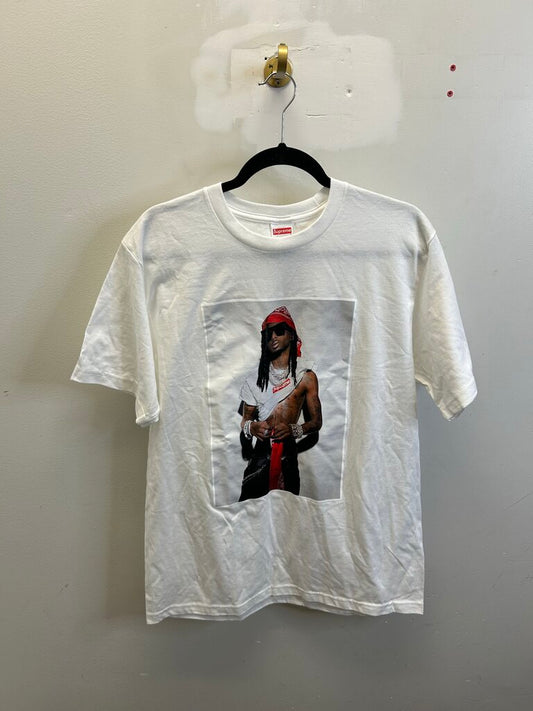 New Supreme Carti White Tee size M