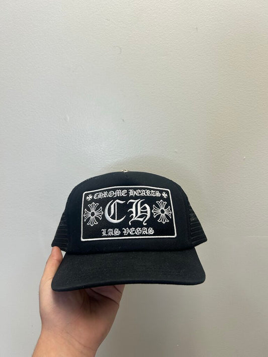 Chrome Hearts Las Vegas Black CH Trucker