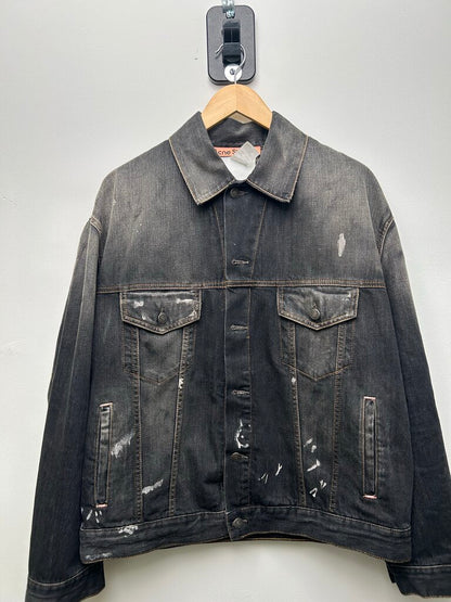 Preowned Acne Studios Black Denim jacket Size XS