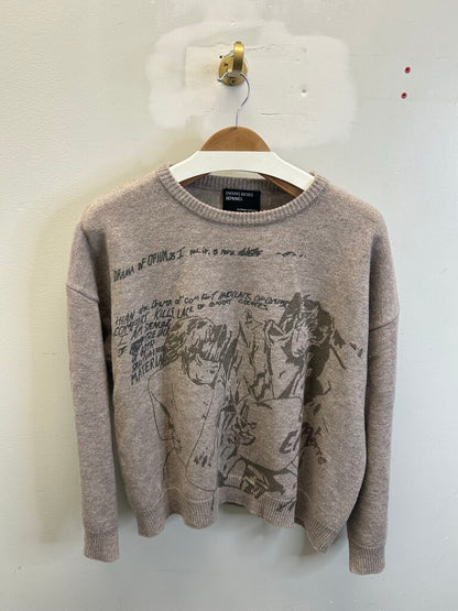 Preowned ERD Cashmere Brown Opium Sweater size L(Fits M)