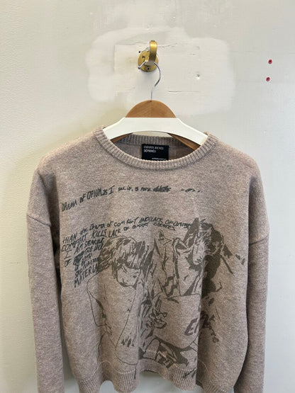 Preowned ERD Cashmere Brown Opium Sweater size L(Fits M)