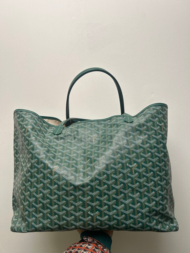 Preowned Goyard St Louis PM Green