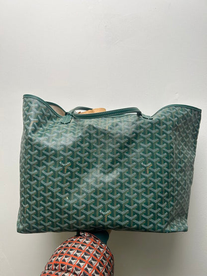 Preowned Goyard St Louis PM Green