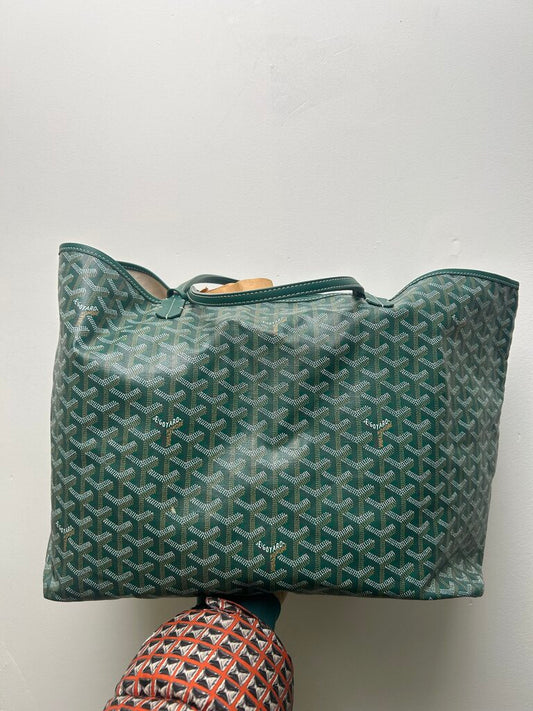 Preowned Goyard St Louis PM Green