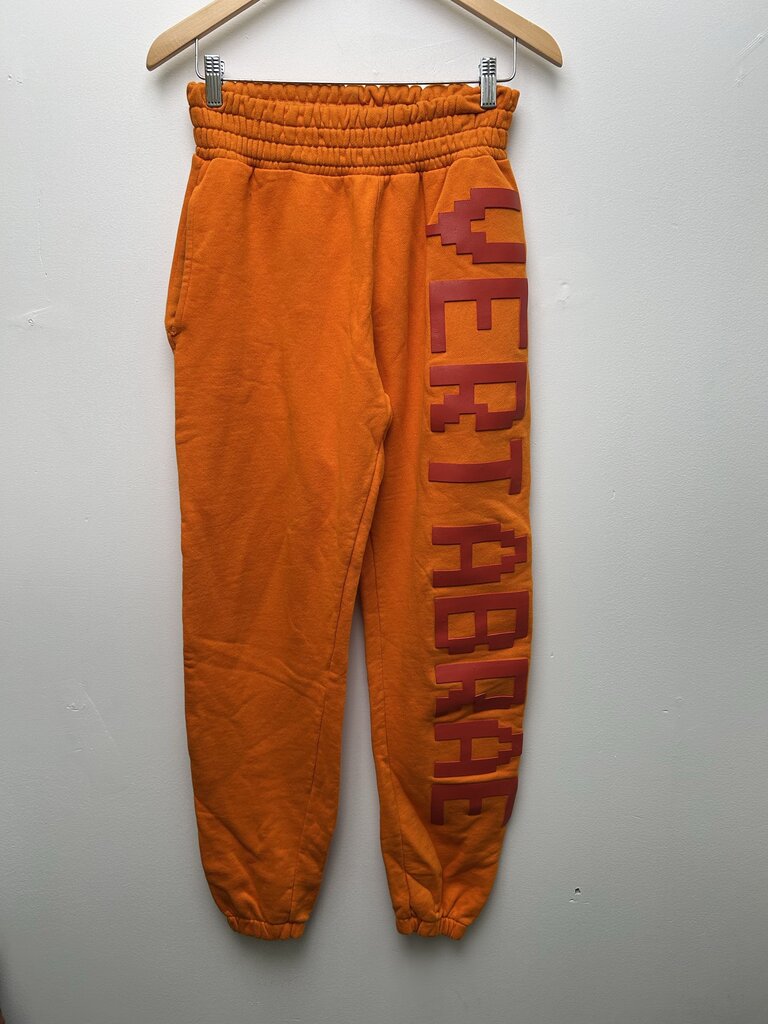 New Vertabrae Orange Red Sweatpants size 2XL