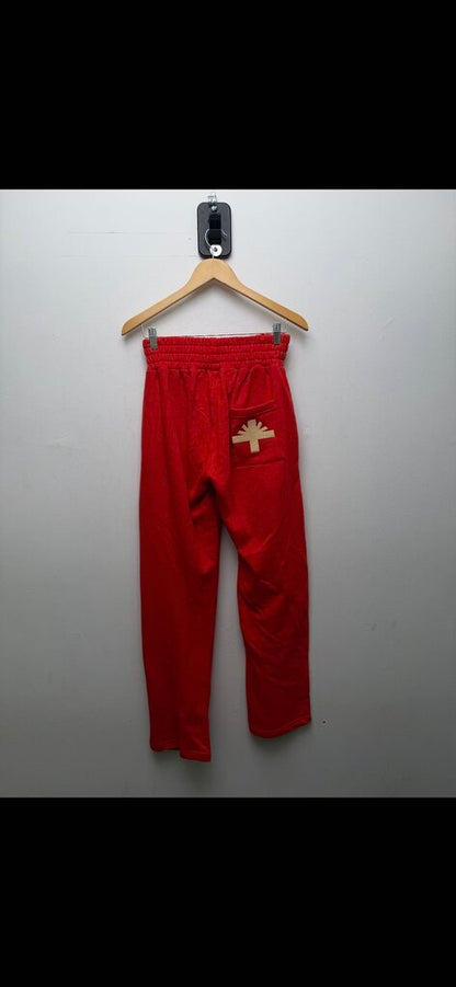 New Vertabrae Red White Sweatpants size XL
