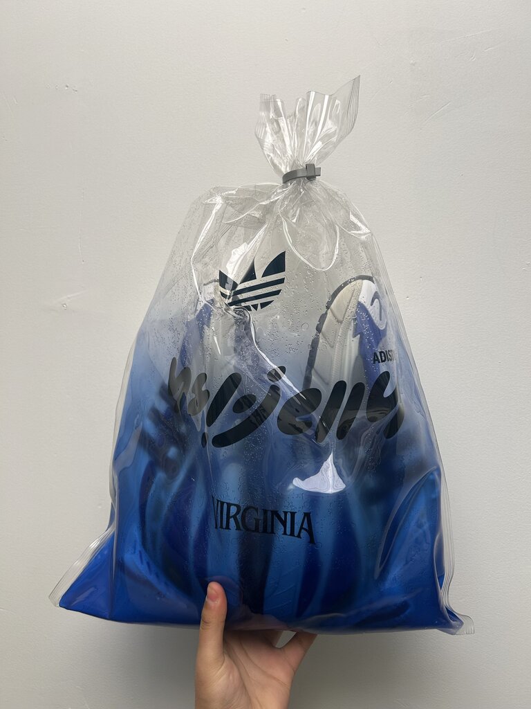 New Adidas Jellyfish Blue White Sz.12 (FNF BOX ECT)