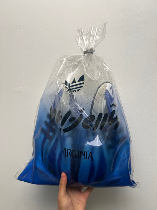 New Adidas Jellyfish Blue White Sz.12 (FNF BOX ECT)