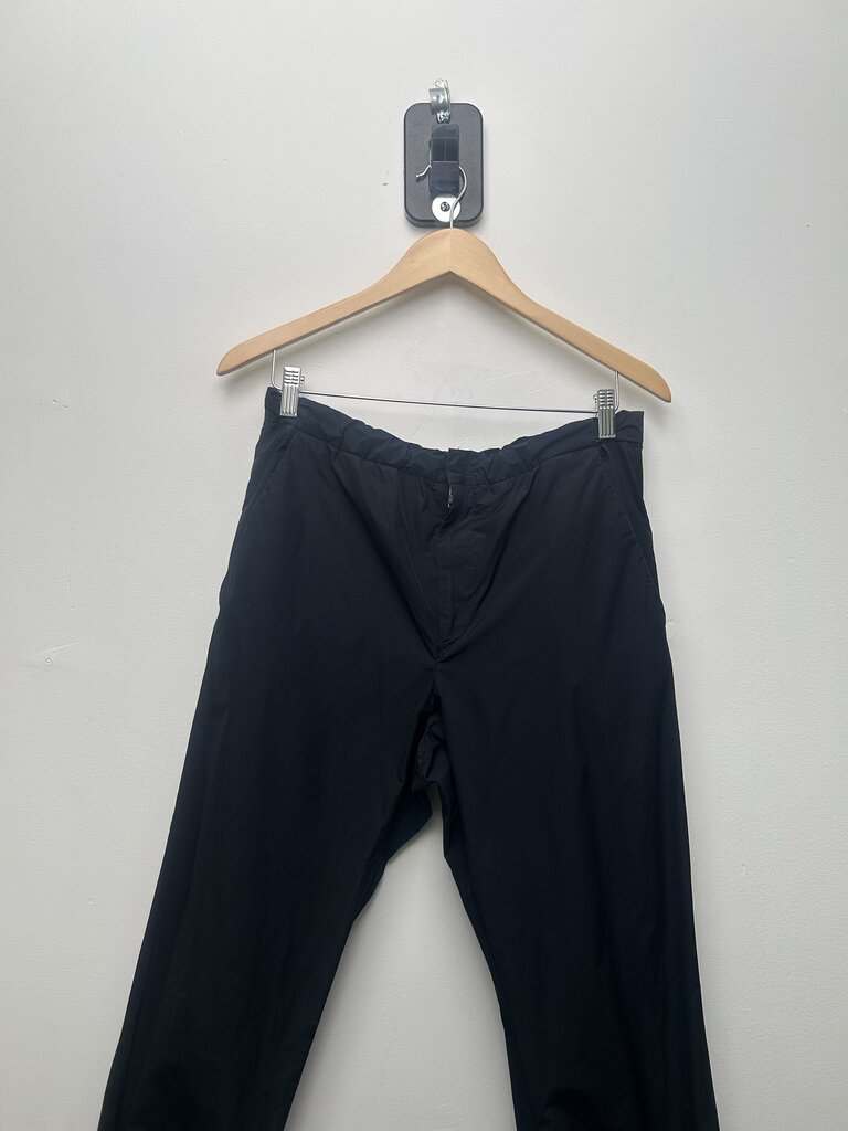 Preowned Prada Dark Navy Blue Nylon Track Pants Size Medium