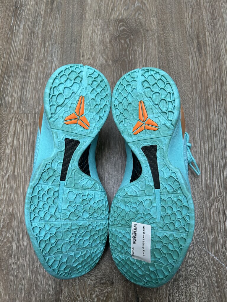 New Kobe 6 Liberty Jalen Brunson Size 9