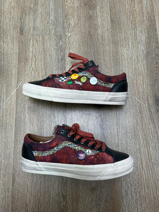 Preowned Souvenir Van Burgundy Size 10