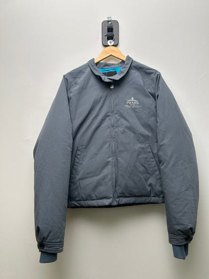 Preowned Prada Blue Down Puffer Sz. 50