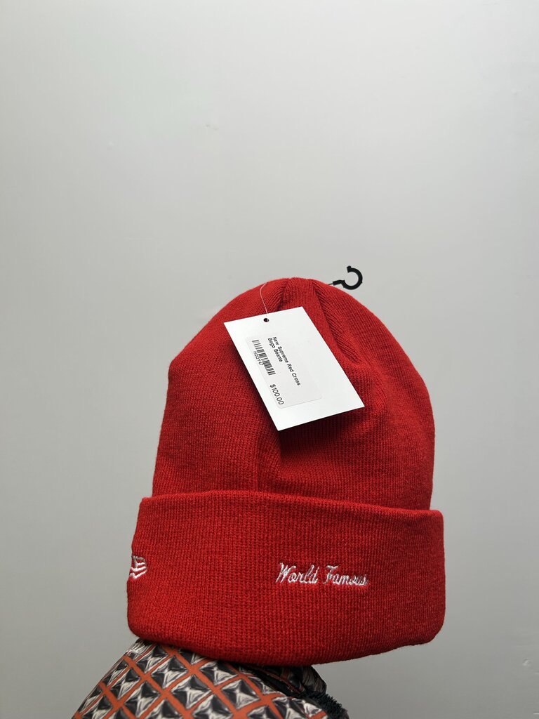 New Supreme Red Cross Bogo Beanie