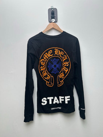 Chrome Heart Staff Black Orange Purple L/S size M