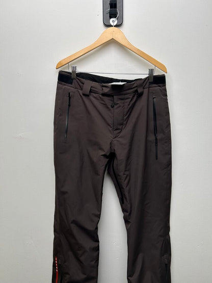 Preowned Prada Brown Ski Pants size L