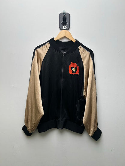Preowned ERD Chinese Rocks Silk Jacket size XL