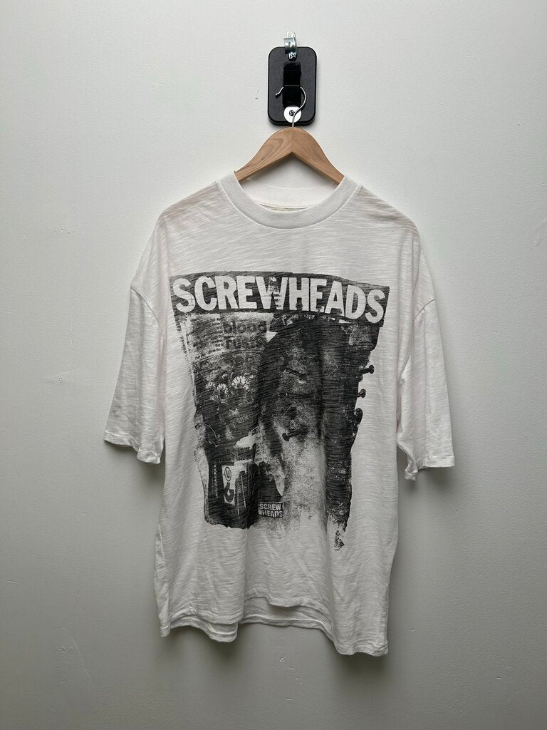 New Greedy Unit Screwheads Tee Size Small
