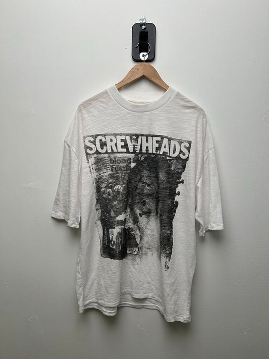 New Greedy Unit Screwheads Tee Size Large