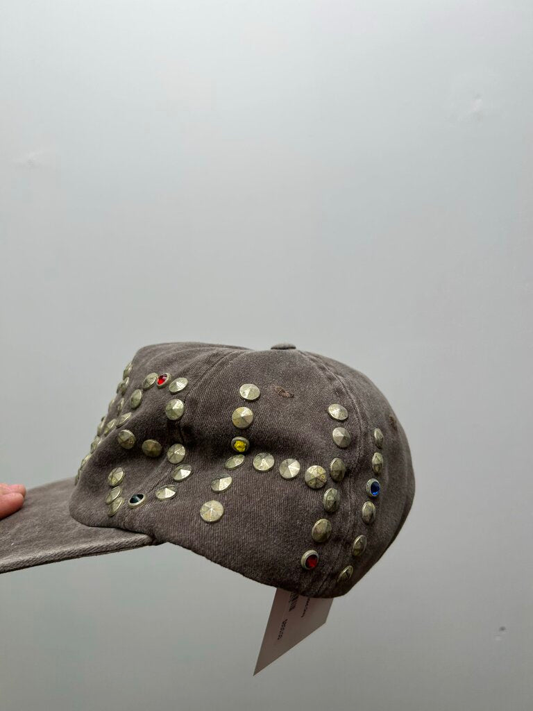 New Satoshi Studded Grey Hat