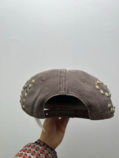 New Satoshi Studded Grey Hat