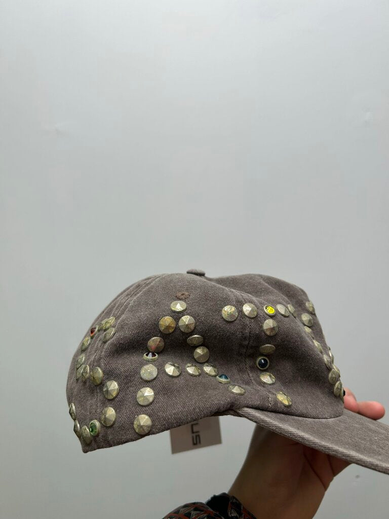 New Satoshi Studded Grey Hat