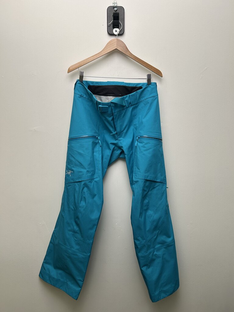 Preowned Arcteryx Cyan Blue Ski Pants sz.M