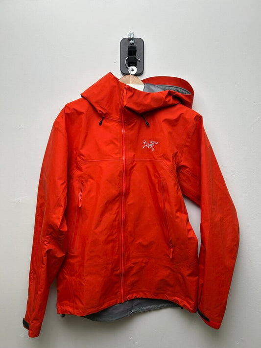 Preowned Arctyrex Orange Jacket Size Medium