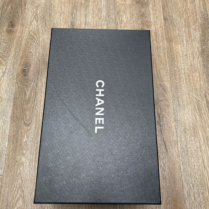Preowned Chanel Silver Runner size 42