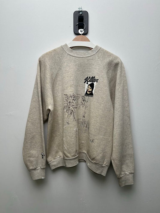 New Paly UDLI True Vintage Grey Crewneck Size Large