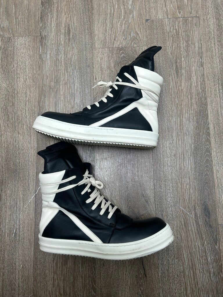 Preowned Rick Owens Geobasket Black Milk sz.44