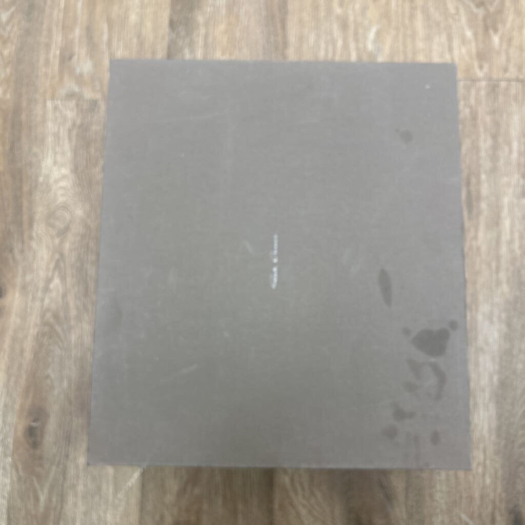 Preowned Rick Owens Geobasket Black Milk sz.44