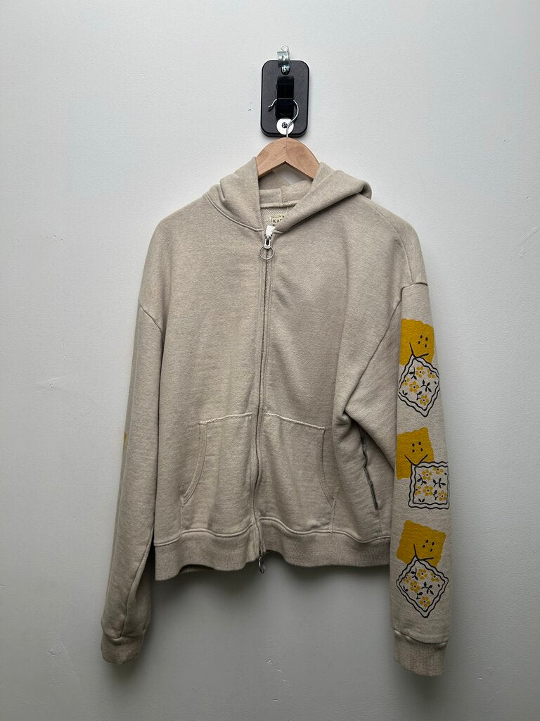 Preowned Kapital Cream Zip Up size 4(XL)