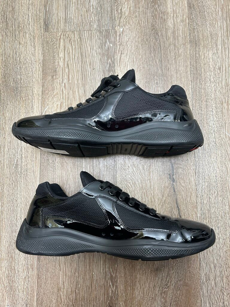 Preowned Prada American Cup Triple Black size 11(13)(no box)