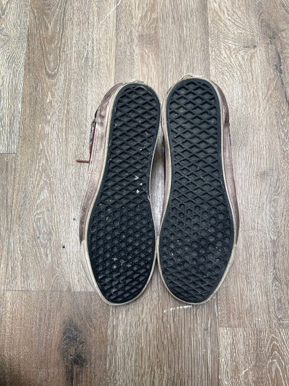 Preowned Vans Souvenir Burgundy size 9