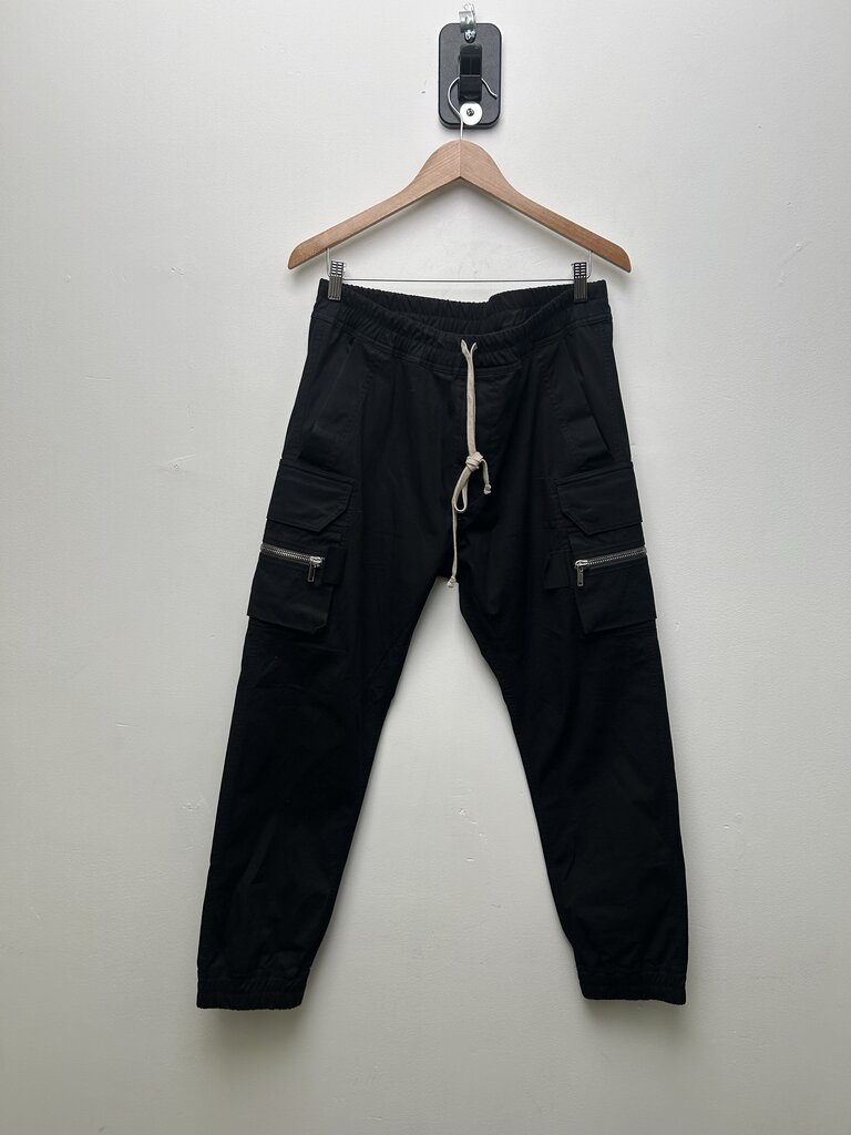 Preowned Rick Owens Mastodon Black Cargo size S
