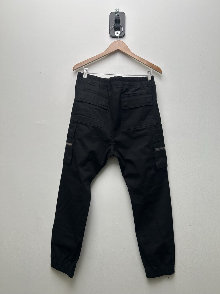 Preowned Rick Owens Mastodon Black Cargo size S