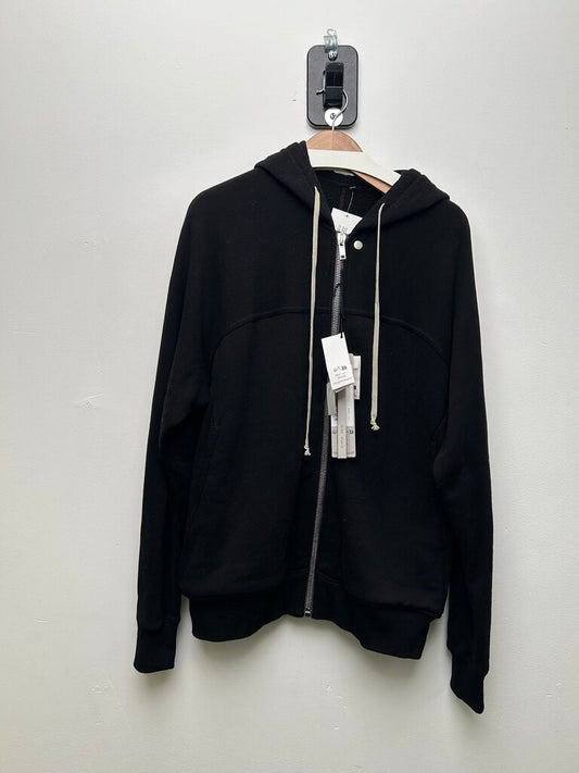 New Rick Owens Black "windbreaker" Zip Up Size Medium