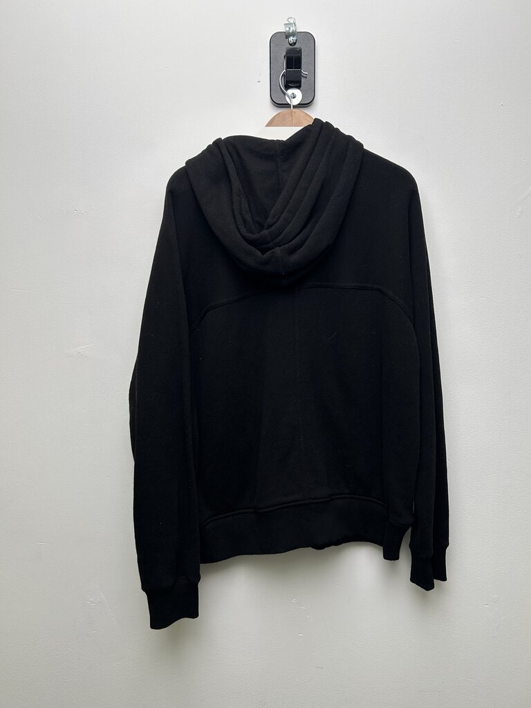 New Rick Owens Black "windbreaker" Zip Up Size Medium