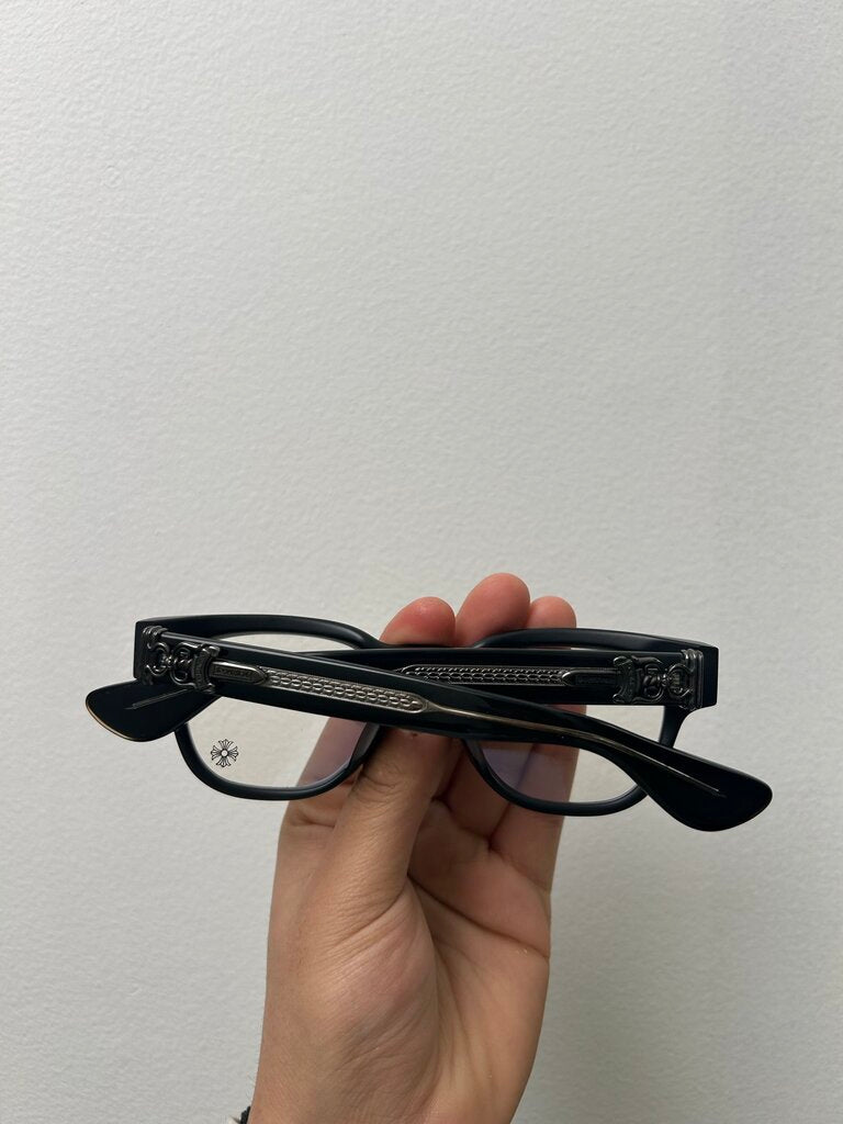 Chrome Hearts Cuntvoluted Black Silver Frames