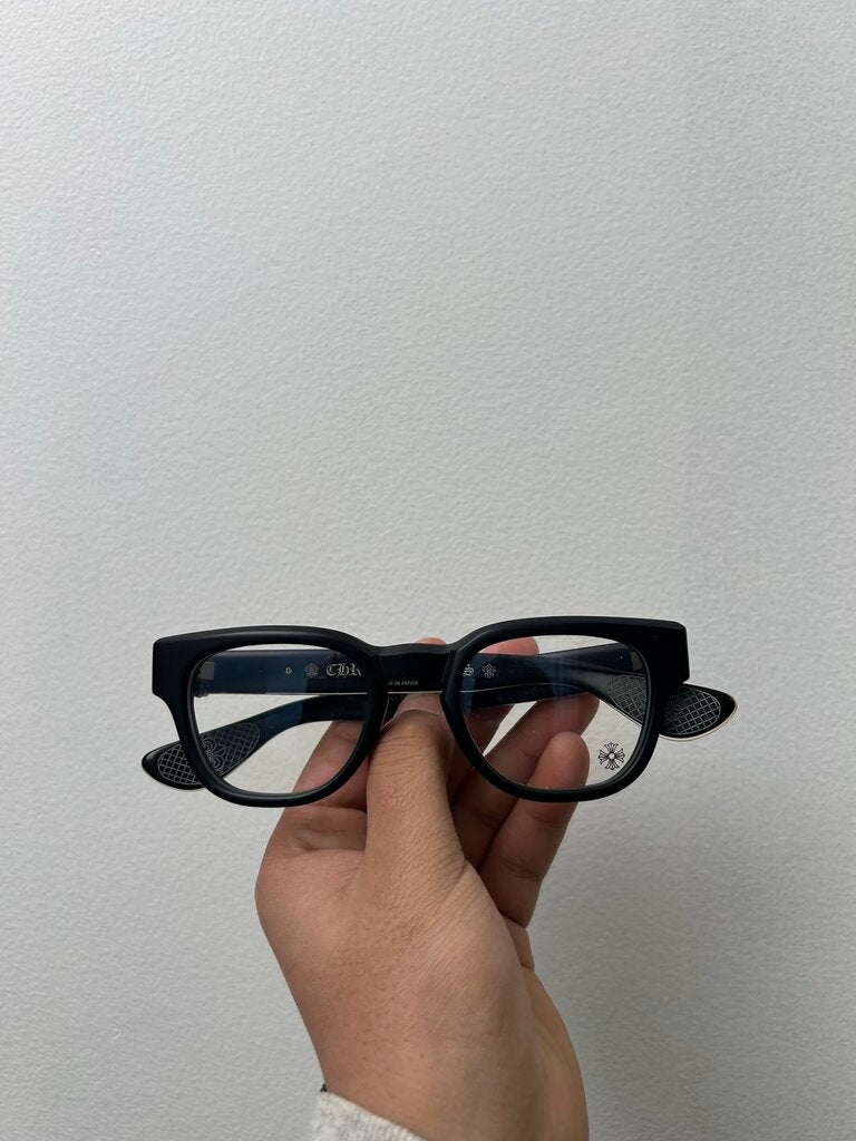 Chrome Hearts Cuntvoluted Black Silver Frames