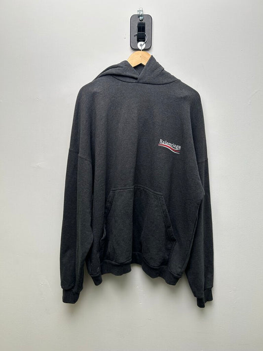 Preowned Balenciaga Heavy Presidential Hoodie Size 3 (XL)