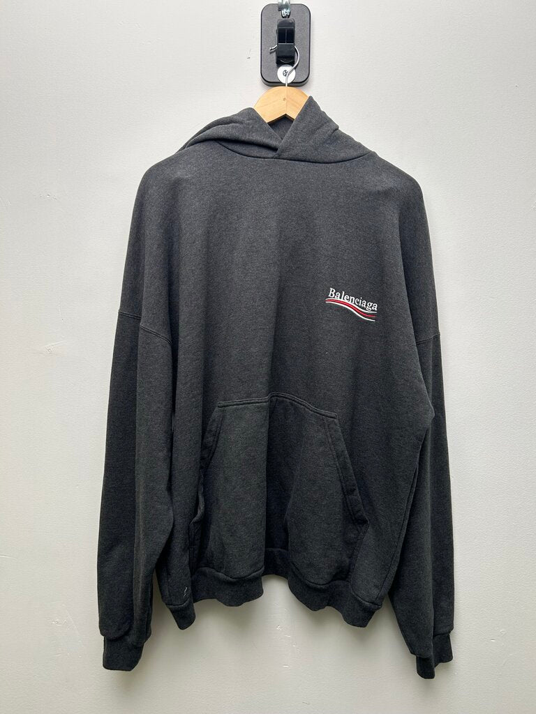 Preowned Balenciaga Heavy Presidential Hoodie Size 3 (XL)