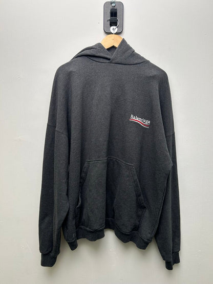 Preowned Balenciaga Heavy Presidential Hoodie Size 3 (XL)