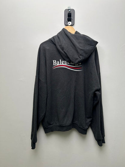 Preowned Balenciaga Heavy Presidential Hoodie Size 3 (XL)