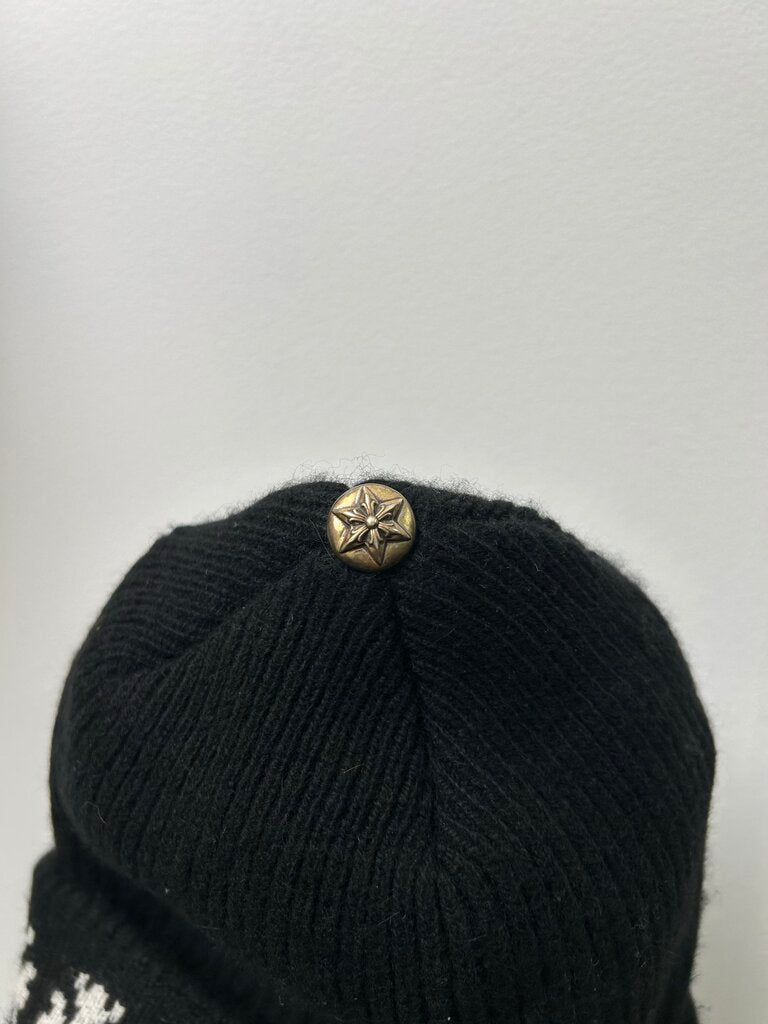 Chrome Heart Big Daddy Black White Beanie